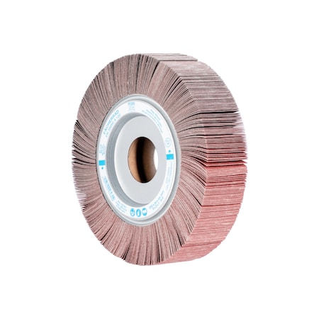 Pferd 8" x 2" Unmounted Flap Wheel - 1-3/4" A.H. - Aluminum Oxide - 120 Grit 45655